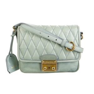 Miu Miu matelasse crossbody bag